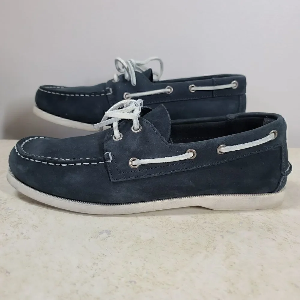 Joseph Abboud Leather Boat Shoes